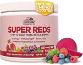 Country Farms Super Reds Antioxidant Superfood Powder, Mixed Berry, 7.1 oz (200g)