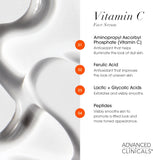 Advanced Clinicals Vitamin C Anti-Aging Serum for Dark Spots, Wrinkles 1.75oz