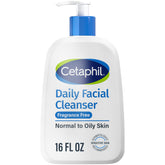 Cetaphil Daily Facial Cleanser for Sensitive Skin | Gentle Foaming Cleanser - 16 Oz
