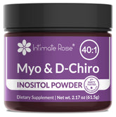Intimate Rose Inositol Powder for Women - Myo-Inositol & D-Chiro Inositol Supplement