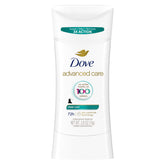 Dove Advanced Care Invisible Antiperspirant Deodorant Stick - No White Marks, Sheer Cool, 2.6 oz