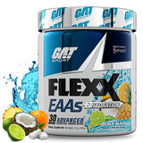 GAT Sport Flexx EAAs + Hydration Supplement, Beach Blast, 30 Servings