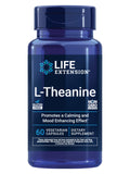 L-Theanine Supplement - 100 mg, 60 Vegetarian Capsules