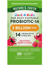 Nature's Truth Probiotic Kids Chewable - Natural Berry - 3 Billion CFU - 30 Count