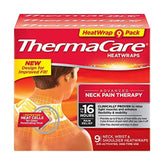 ThermaCare Advanced Neck Pain Therapy HeatWraps – 9 Air-Activated Wraps for Neck, Wrist & Shoulder, Up to 16 Hours Relief
