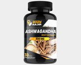Body Builder Organic Ashwagandha, 500mg Endurance Support