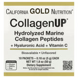 California Gold Nutrition CollagenUP® Marine Collagen Peptides w/ HA & Vitamin C (10 Servings)