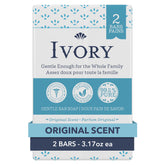 Ivory Gentle Bath Bar Soap - Original Scent (2 Count)