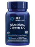 Life Extension Glutathione, Cysteine & Vitamin C (100 Vegetarian Capsules)