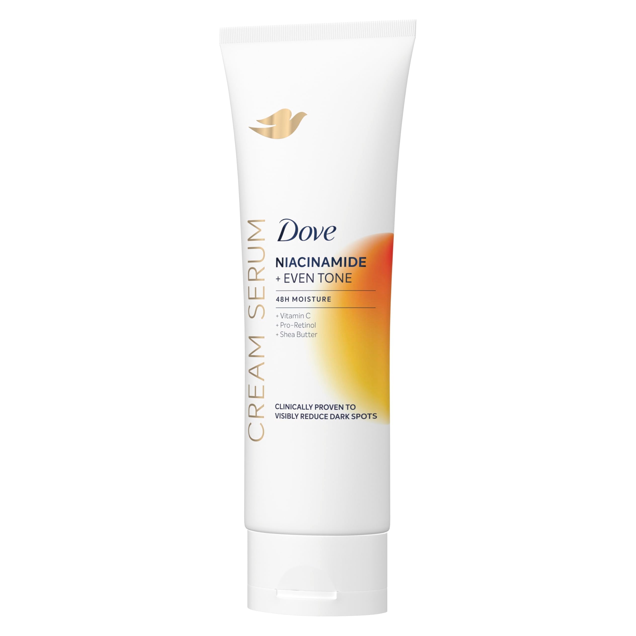 Dove Niacinamide + Even Tone Body Cream Serum with Vitamin C & Pro-Retinol, 8 oz