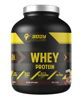 Body Builder 100% Whey Protein - 25g Protein, BCAAs, Glutamine - Chocolate Hazelnut - 4 LB