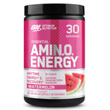 Optimum Nutrition Amino Energy Pre Workout Powder - Green Tea BCAA Amino Acids with Green Coffee Extract, Keto Friendly, Zero Sugar, Watermelon Flavor
