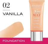 Bourjois Air Mat 24H Foundation - 02 Vanilla (30ml)