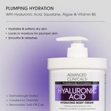 Advanced Clinicals Hyaluronic Acid Face Cream: Deep Hydration & Youthful Skin