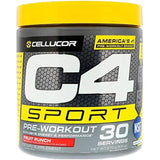 Cellucor C4 SPORT Pre-Workout 2-Flavor Variety Pack - Watermelon & Blue Raspberry