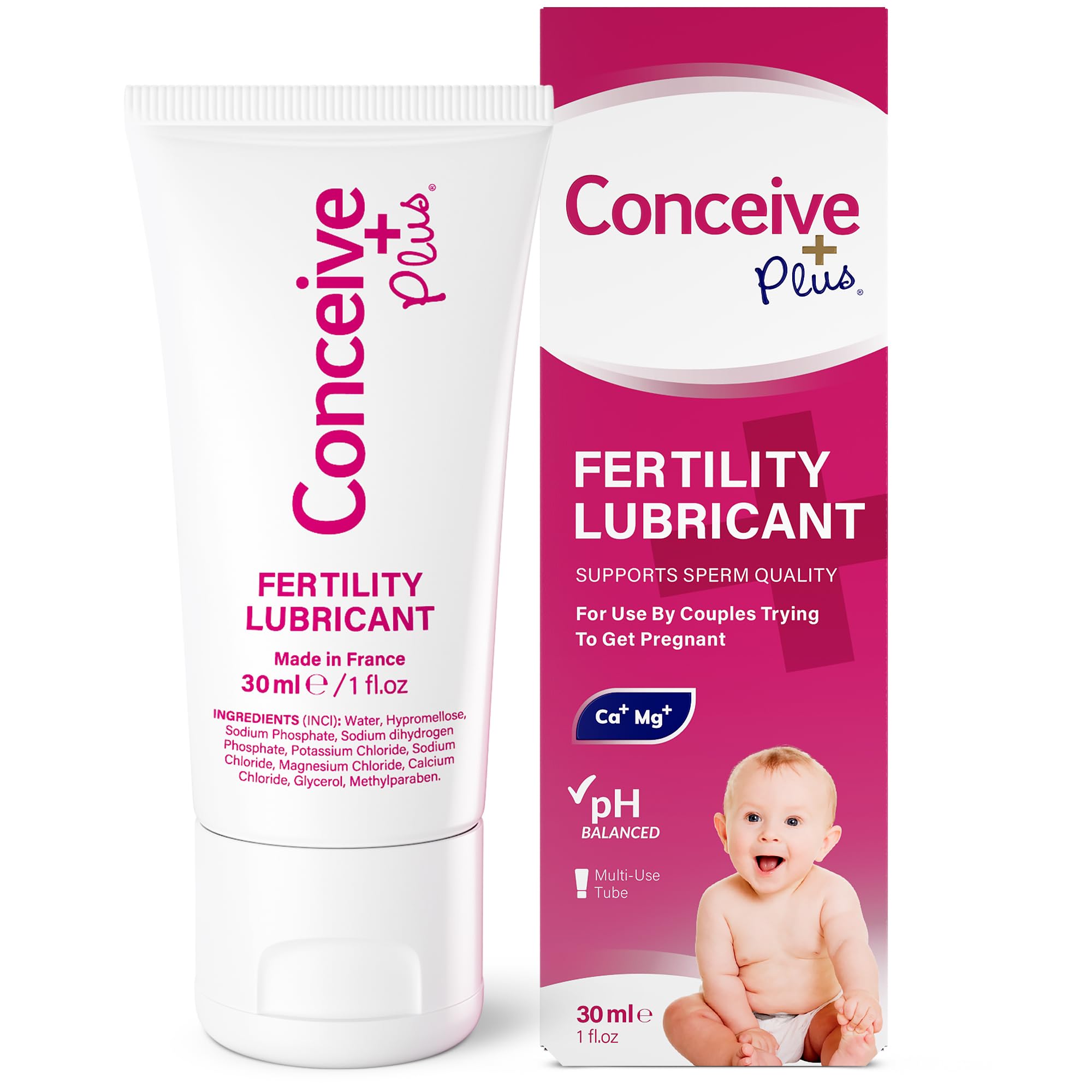 Conceive Plus Fertility-Friendly Personal Lubricant - TTC Safe (1 oz)