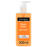 Neutrogena Deep Clean Gel Face Wash - Brightens & Clarifies Dull Skin, 200ml