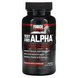 Force Factor Test X180 Alpha Total Testosterone Booster for Men with Fenugreek Seed and Maca Root to Increase Blood Flow, Build Lean Muscle, Improve Male Athletic Performance, 60 Capsules
