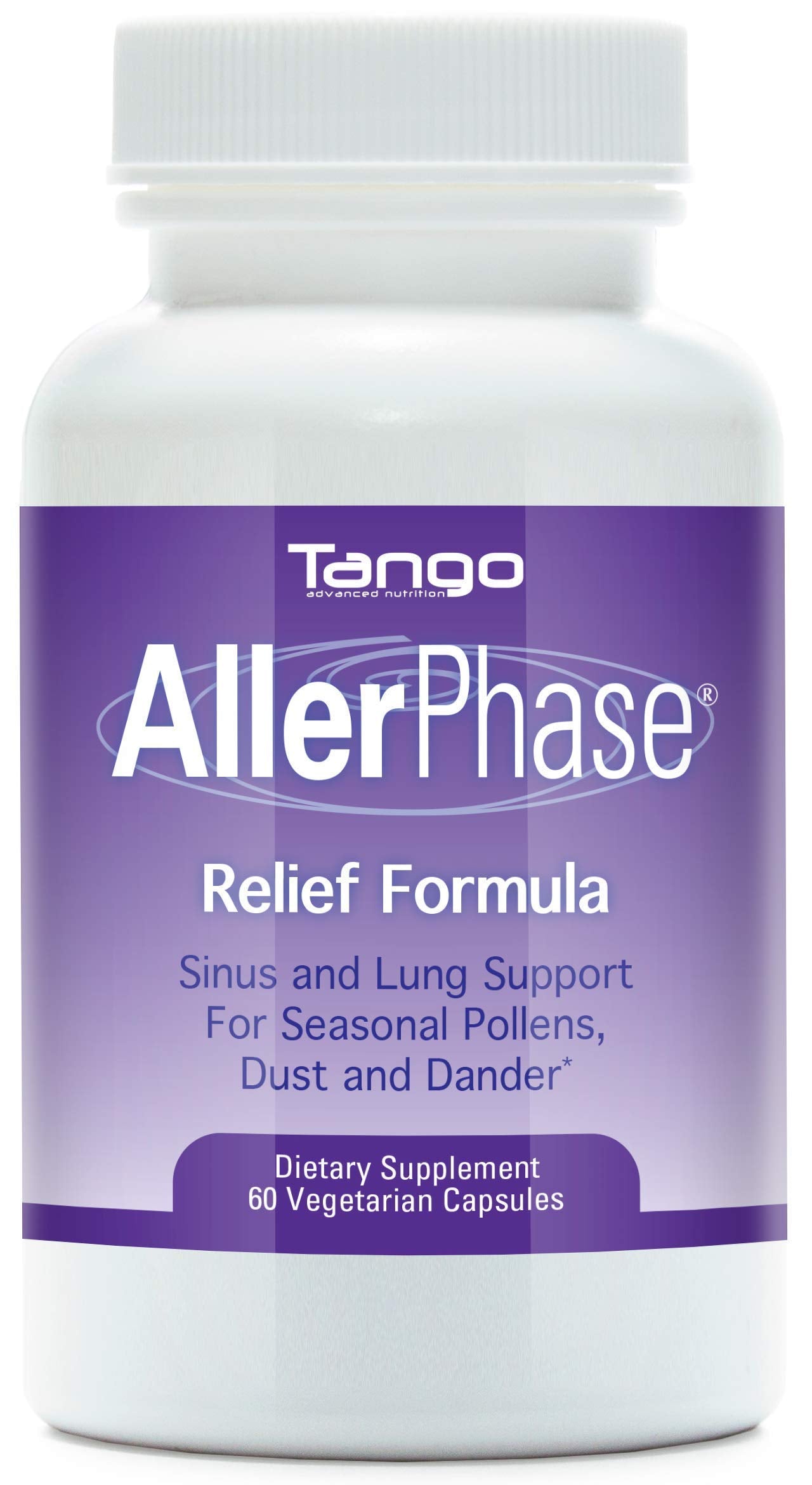 TANGO AllerPhase Natural Seasonal Allergy Support (60 Capsules)