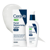 CeraVe PM Facial Moisturizing Lotion with Hyaluronic Acid & Niacinamide | 3 oz Night Cream