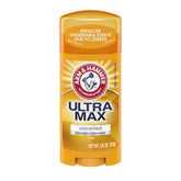 ARM & HAMMER ULTRAMAX Anti-Perspirant Deodorant Solid Unscented - 2.60 oz (Pack of 11)