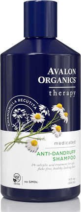 Avalon Organics Medicated Anti-Dandruff Shampoo - 14oz - Soothe & Cleanse