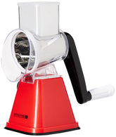 Royalford Rotary Grater & Vegetable Slicer with 3 Stainless Steel Blades - RF10312