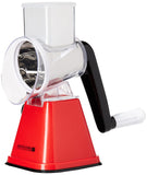 Royalford Rotary Grater & Vegetable Slicer with 3 Stainless Steel Blades - RF10312