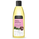 SOULFLOWER Rosemary Castor Oil for Hair Growth & Hairfall Control - 100% Pure, Vegan, 6.77 Fl Oz