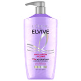 L’Oréal Paris Elvive Hyaluron Plump Hydrating Conditioner for Leaves with Shine, Paraben-Free, 26.5 oz
