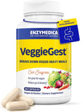 Enzymedica VeggieGest: إنزيمات نباتية للهضم، ٦٠ كبسولة