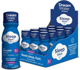 Dream Water Sleep Shot Original 2.5 Oz - 12 Pack Melatonin Sleep Aid 5mg - Fast-Acting Natural Sleep Support