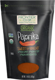 مسحوق البابريكا العضوي الحلو والزاهي (Sweet & Bright Paprika Powder) - فرونتير كواب (Frontier Co-op) - 7.16 أونصة - لون حيوي ونكهة معتدلة للأطباق