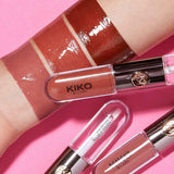 KIKO Milano Unlimited Double Touch Lipstick Kit: 3 Long-lasting Liquid Lipsticks