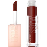Maybelline New York Lifter Gloss Honey'd - Hydrating Lip Gloss with Hyaluronic Acid (Maple)