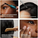 Cliganic Organic Castor Oil - 16 oz with Eyelash Kit