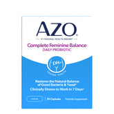 AZO Complete Feminine Balance Daily Probiotic Capsules (30 Count)