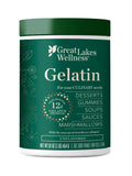 Great Lakes Wellness Beef Hide Gelatin - Unflavored Collagen Joint Care - 16 oz (454 g)