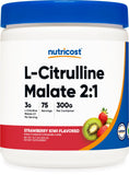Nutricost L-Citrulline Malate 2:1 Powder - Strawberry Kiwi, 300g