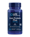 Life Extension Iron Protein Plus 300 mg - Gentle Iron Supplement 100 Capsules
