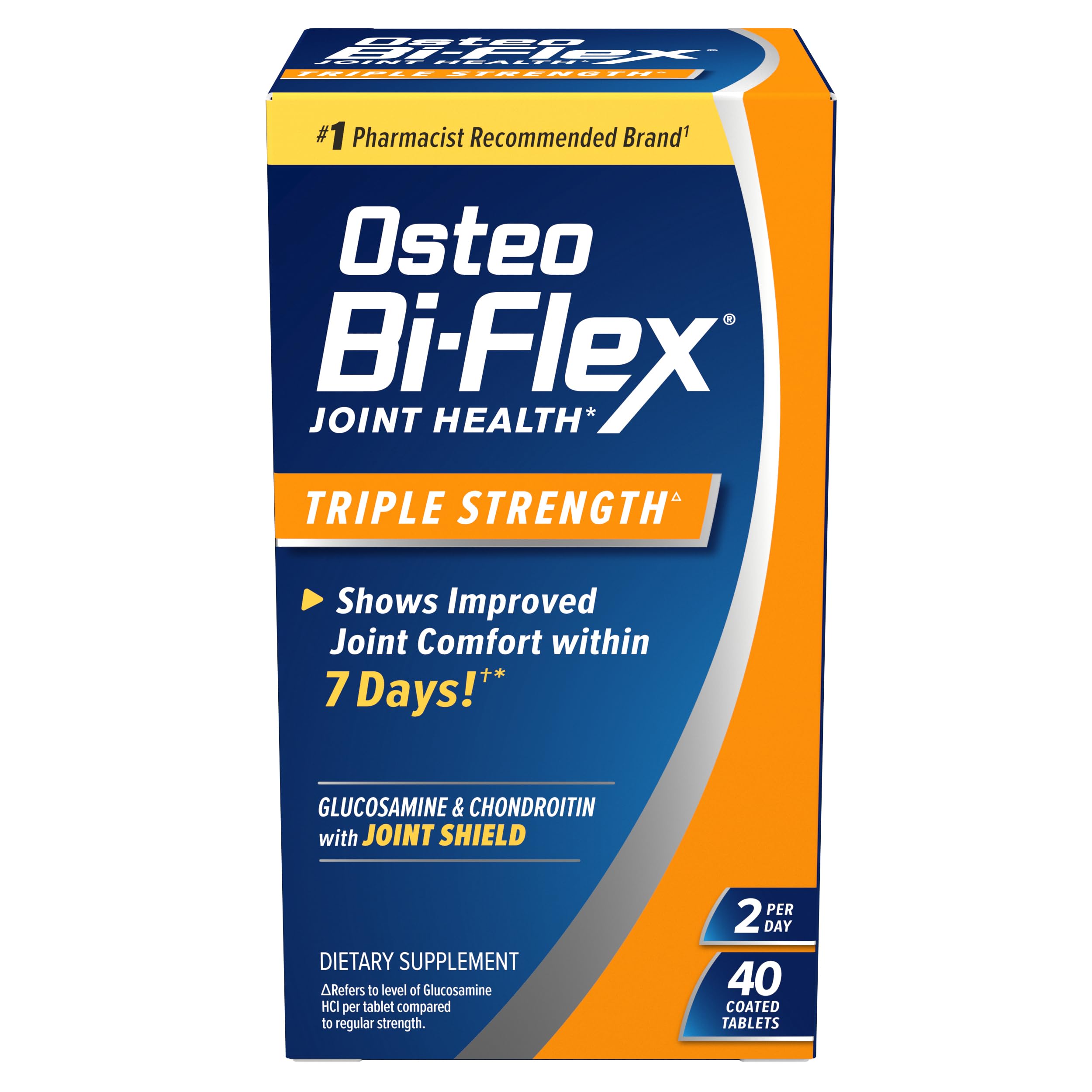Osteo Bi-Flex Triple Strength Joint Health Supplement (40 Coated Tablets)