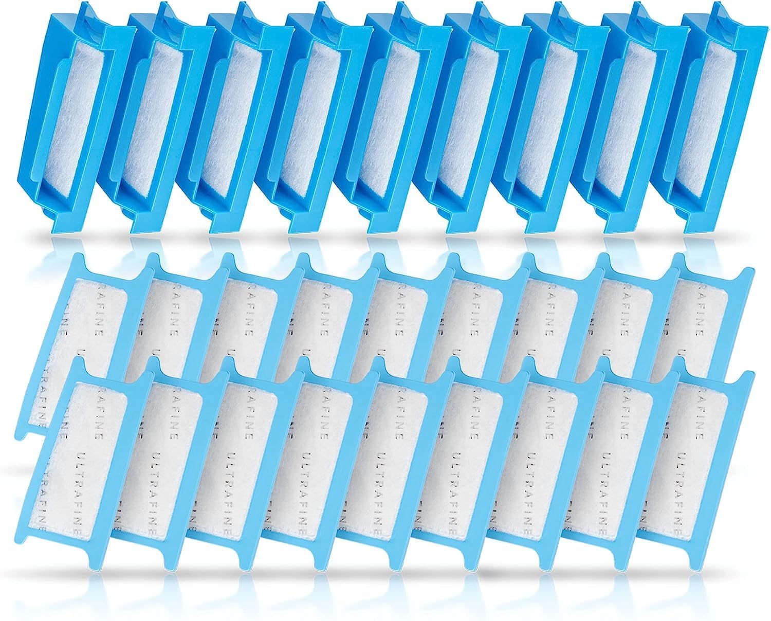 NUWAVE DreamPack CPAP Filter Kit for Respironics DreamStation (18 Ultra Fine, 9 Reusable)