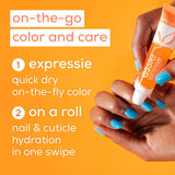 essie On A Roll Apricot زيت لعلاج الجلد المحيط بالاظافر و صحة الاظافر، مغذي