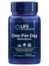 Life Extension One-Per-Day Multivitamin 60 Tablets - Immune, Heart & Brain Health