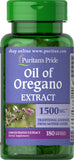Puritans Pride Oil of Oregano Extract with Antioxidant Properties - 180 Softgels