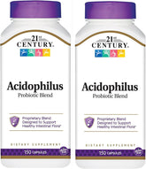 21st Century Acidophilus Probiotic Blend, 300 Capsules