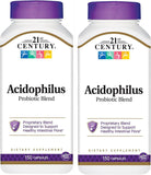21st Century Acidophilus Probiotic Blend, 300 Capsules