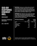 Science in Sport SiS GO Isotonic Energy Gel - Orange (Pack of 30 x 60ml)