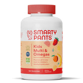 SmartyPants Kids Daily Zinc Gummies - Omega 3 Fish Oil Multivitamin for Immunity - Gluten Free