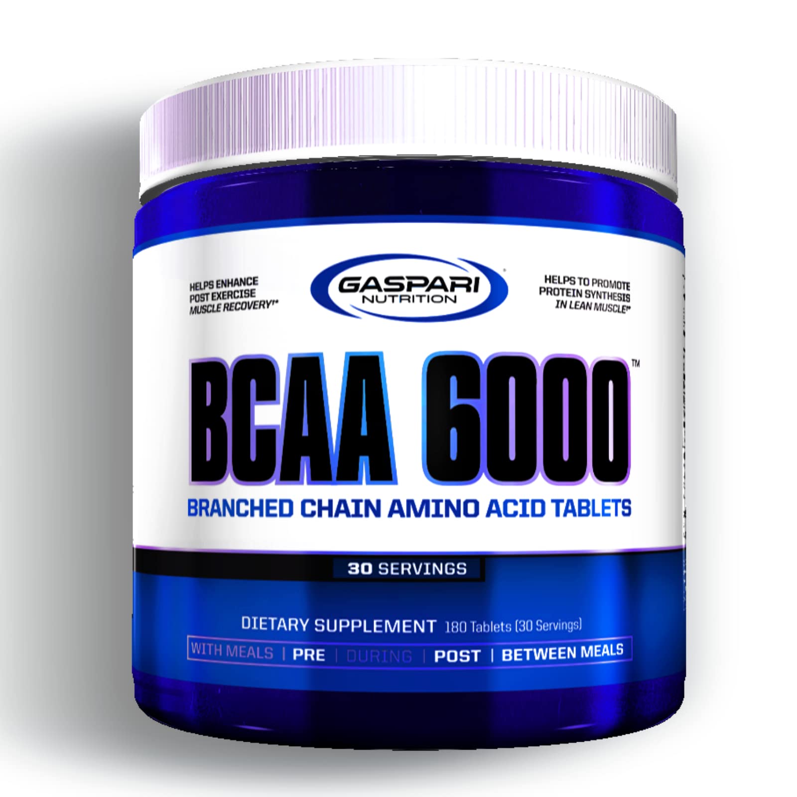Gaspari Nutrition BCAA 6000 Powder for Muscle Recovery (240g)